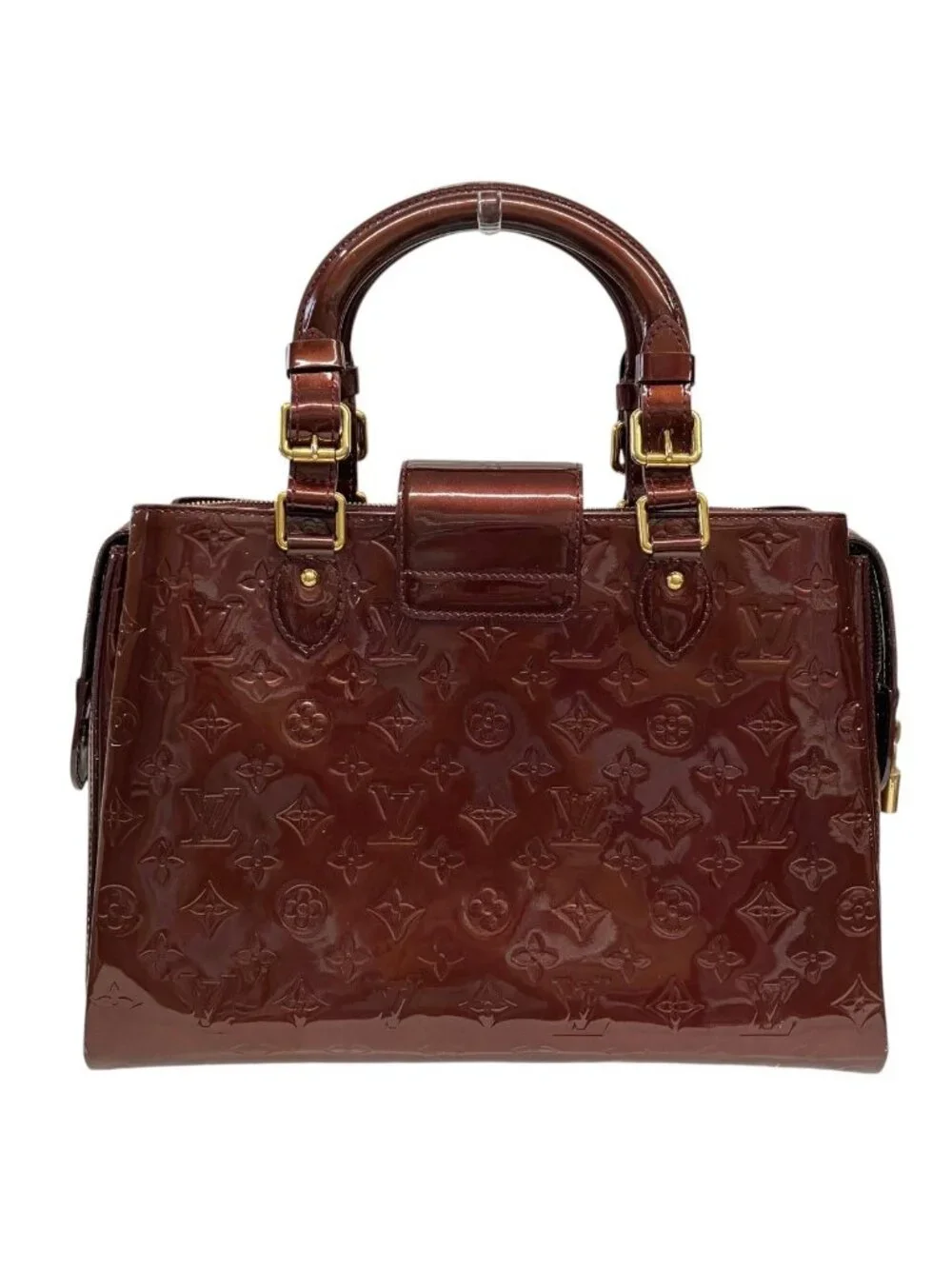 Louis Vuitton Amarante Avenue Handbag Patent